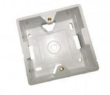 Euro Back Box White 80x80 Mm