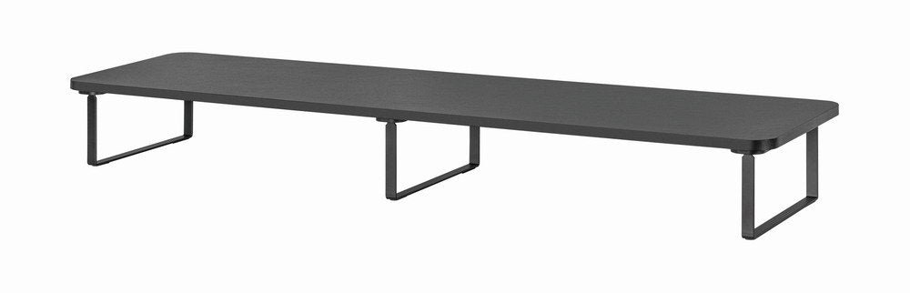 Gembird Ms-Table2-01 Soporte De Monitor Para 2 Monitores (Rectángulo Largo) Negro