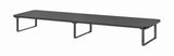 Gembird Ms-Table2-01 Soporte De Monitor Para 2 Monitores (Rectángulo Largo) Negro