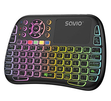EAN 5901986048695 - Savio SAVMKW-04 teclado para móvil QWERTY Inglés de EE. UU. USB Tipo C Negro imagen 7