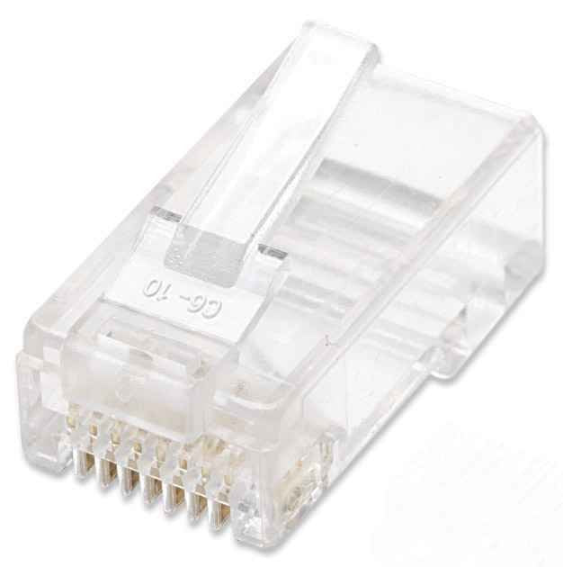 EAN 0766623790055 - Intellinet 790055 conector RJ-45 Transparente imagen 1