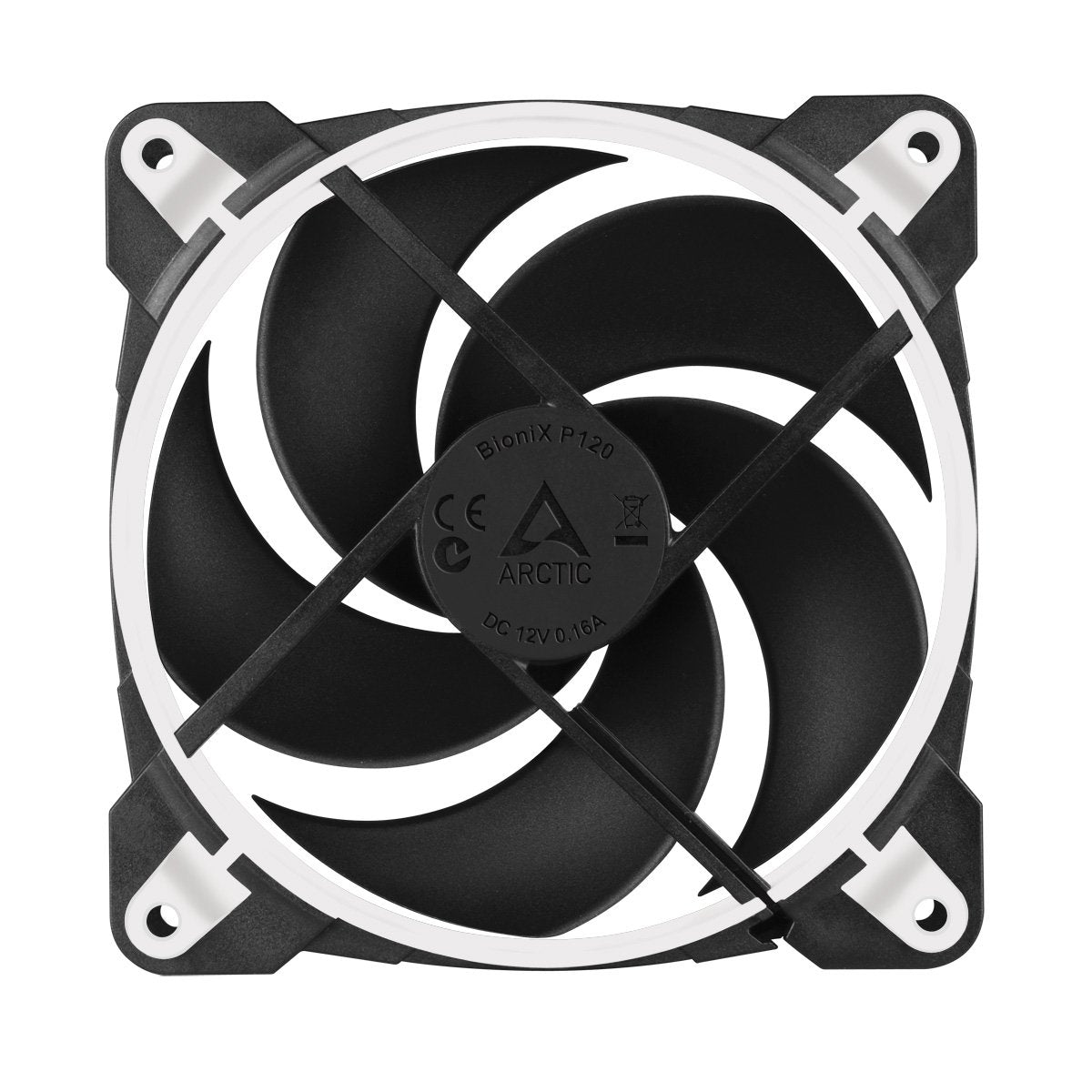 EAN 4895213701297 - ARCTIC BioniX P120 Carcasa del ordenador Ventilador 12 cm Negro, Blanco imagen 5