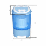 Electro. Lavadora Manta 2.8kg Centrif. Portable