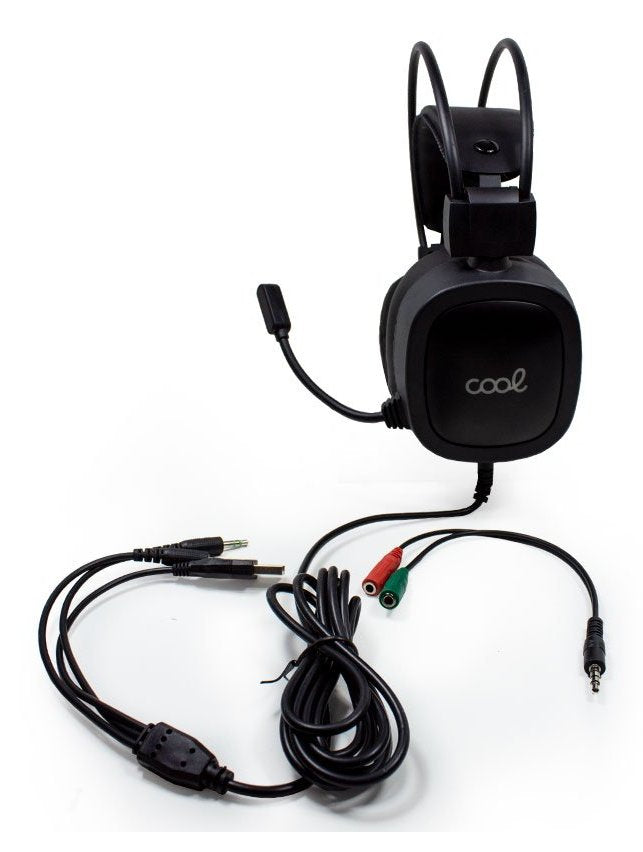 EAN 8434847045825 - COOL Accesorios 8434847045825 auricular y casco Auriculares Alámbrico Diadema Juego Negro imagen 5