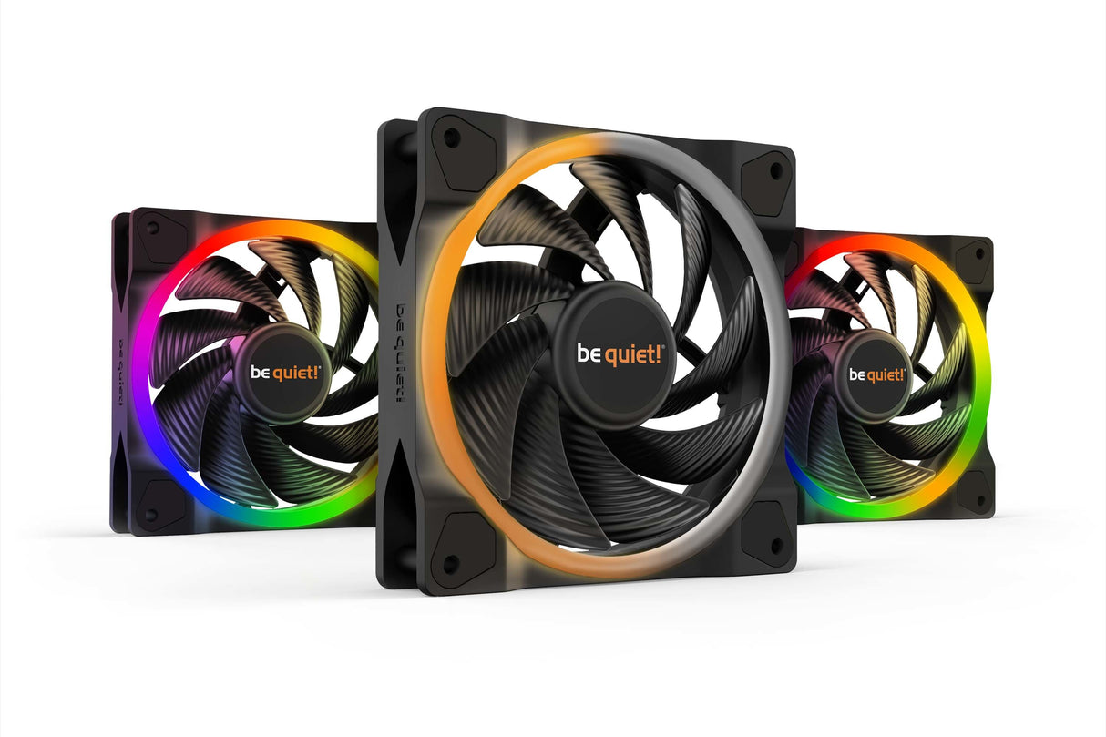 EAN 4260052188811 - be quiet! Light Wings | 120mm PWM Triple Pack high-speed Carcasa del ordenador Ventilador 12 cm Negro 3 p imagen 1