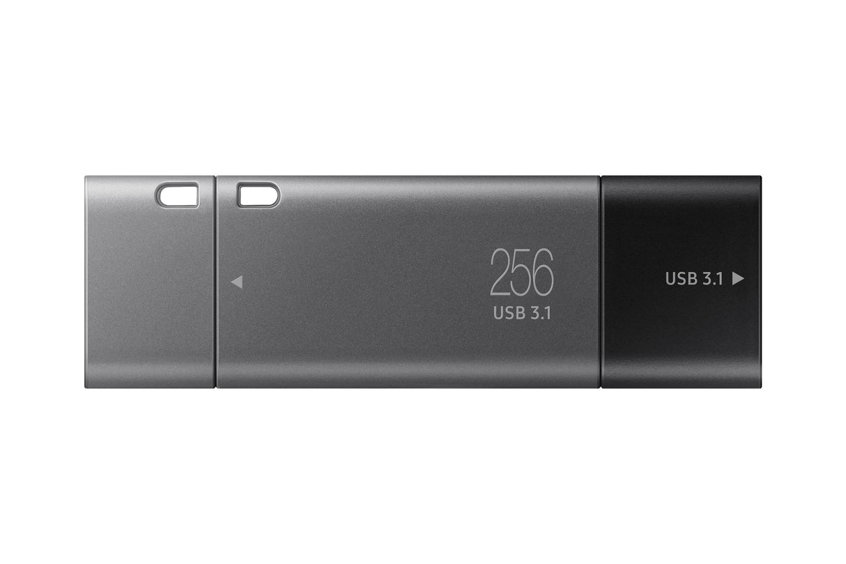 EAN 8801643233655 - Samsung MUF-256DB unidad flash USB 256 GB USB Type-A / USB Type-C 3.2 Gen 1 (3.1 Gen 1) Negro, Plata imagen 2