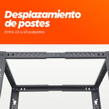 Intellinet 19" 4-Pfomen Laborgemell 45he Flatpack. Negro