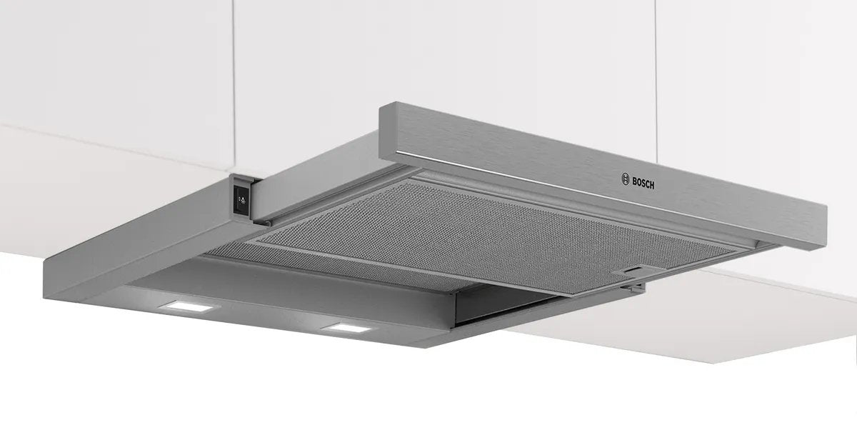 Campana Extractora  Bosch Home Dfm064w55 Serie 2, Plateada, 60 Cm Dfm064w55