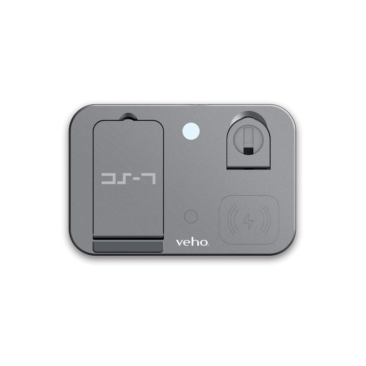 EAN 0811805031171 - Veho DS-7 Qi Plata Cargador inalámbrico Carga rápida Interior imagen 1
