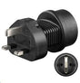 EAN 5711045190469 - Microconnect PETRAVEL1 adaptador de enchufe eléctrico Tipo F Negro imagen 1