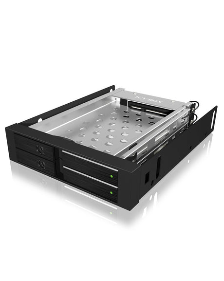 EAN 4250078189633 - ICY BOX IB-2227StS 8,89 cm (3.5") Bandeja para disco duro Negro imagen 2