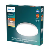 Plafon Techo Philips Led 21w Sensor Movimiento 2500lm 2700k Luz Calida Superficie Color Blanco