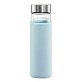 Hama Botella De Vidrio Con Tapa Protectora 450ml Para Calor + Frio 181598