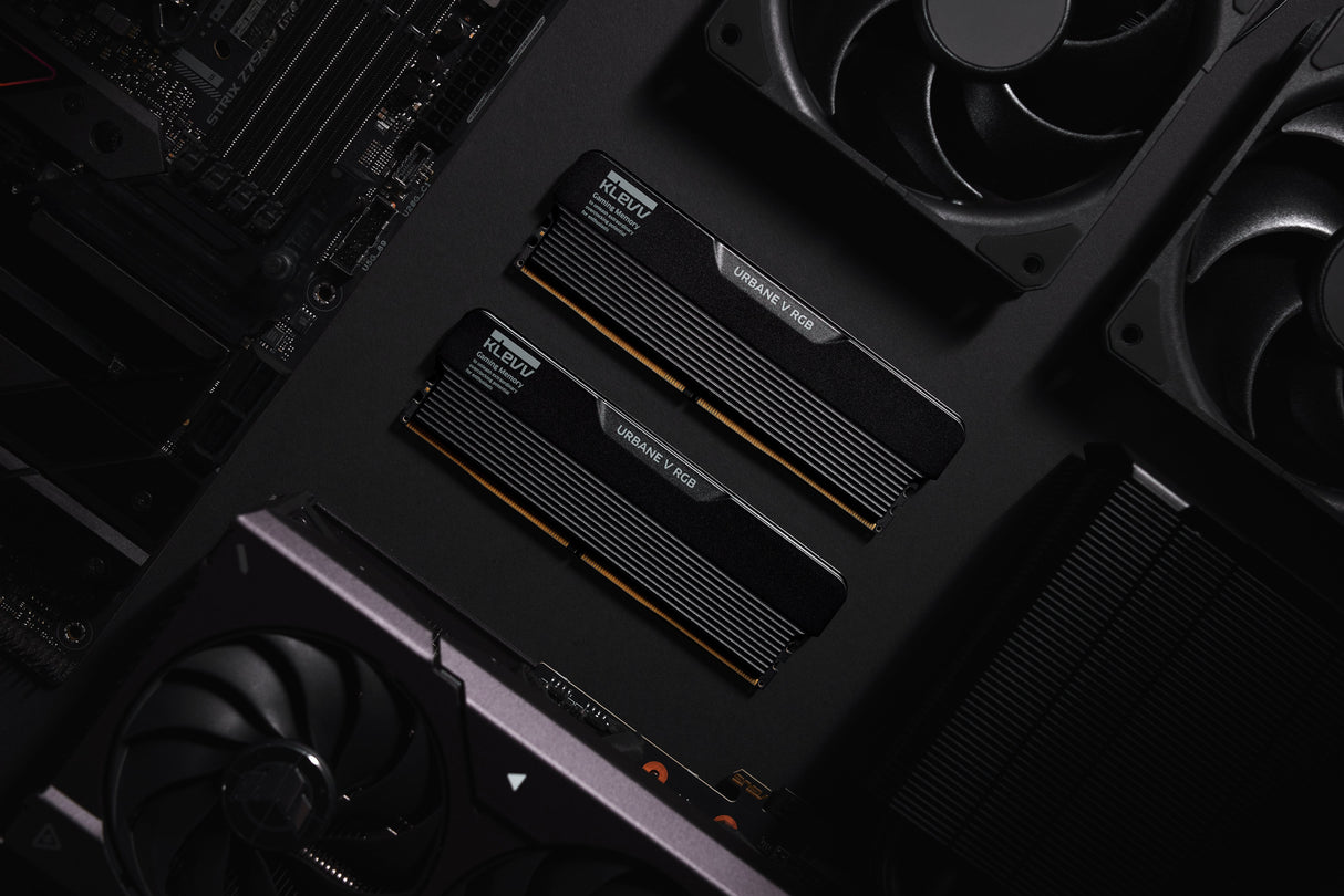 32gb Klevv (16gbx2) Urban V Rgb 6000 Cl28 Negro