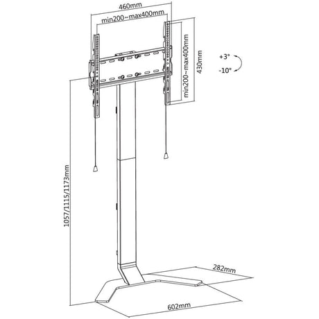 EAN 8059018361834 - Techly ICA-TR47 Mueble de TV y centro de entretenimiento imagen 3