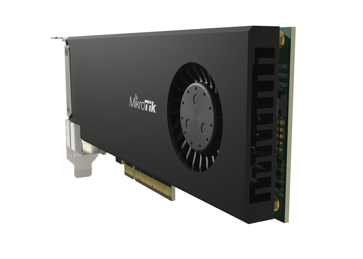 Mikrotik Ccr2004-1g-2xs-Pcie Cloud Core Router En Formato Pcie, Para Conexi&Oacute N Directa A Servidores