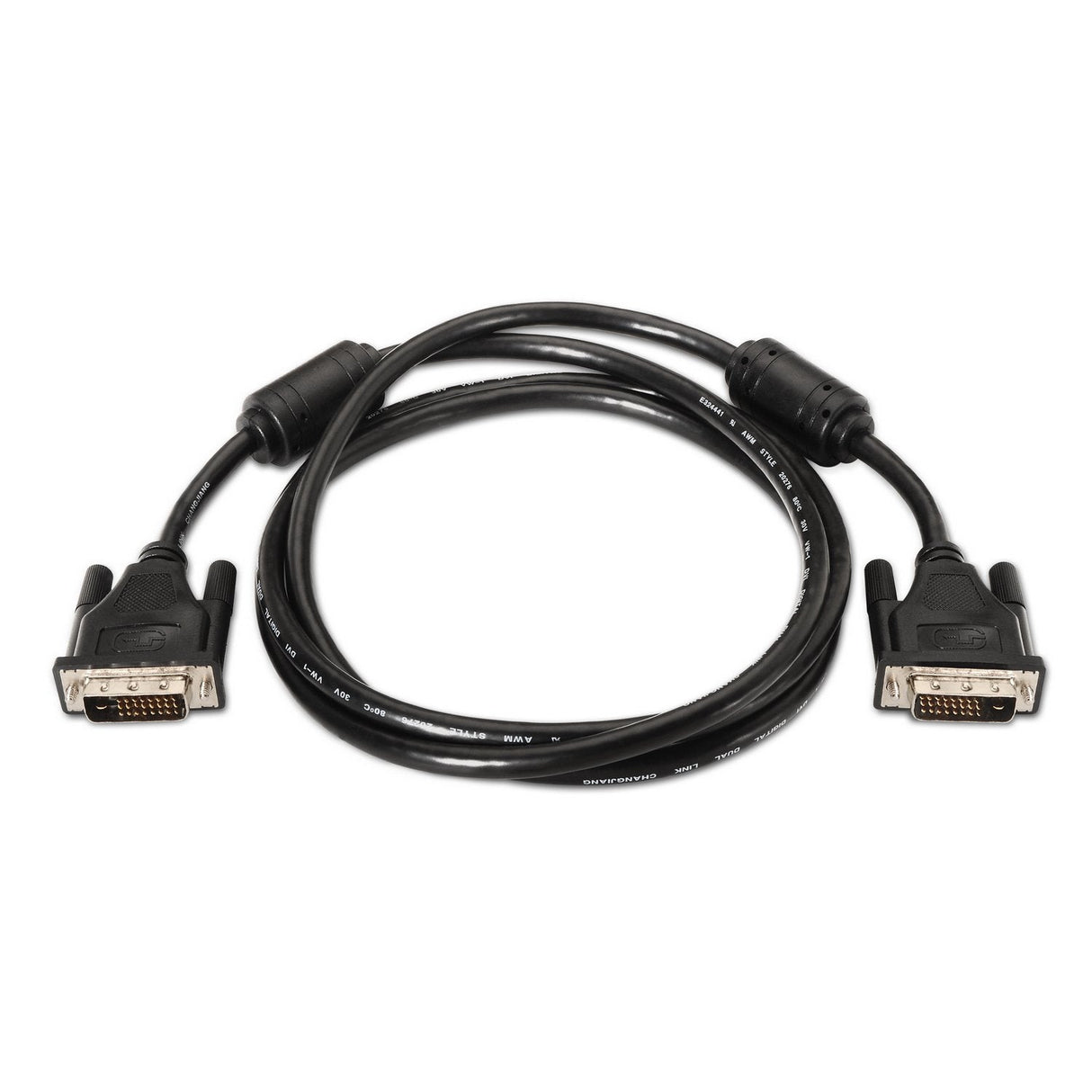 Aisens Cable Dvi Dual Link 24+1 Con Ferrita - Dvi-D Macho A Dvi-D Macho - 1.8m - (2560 X 1600) - Negro