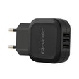 EAN 5901878501918 - Qoltec 50191 cargador de dispositivo móvil Universal Negro Corriente alterna Interior imagen 1