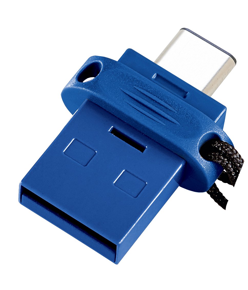 EAN 0023942499664 - Verbatim 49966 unidad flash USB USB Type-A / USB Type-C 3.2 Gen 1 (3.1 Gen 1) Negro, Azul, Plata imagen 4