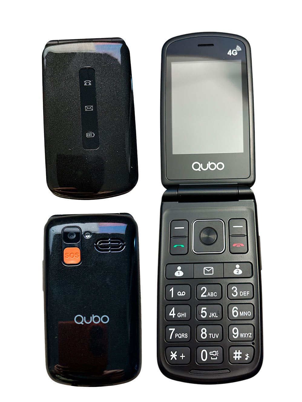 EAN 6944762701048 - Qubo P-210NW 4G teléfono móvil 6,1 cm (2.4") Negro Teléfono con cámara imagen 1