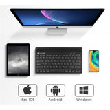Techly Mini Wireless Keyboard 78 Keys 2 Channels With Hotkeys And Tablet Stand
