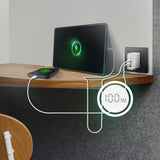 Aisens Cargador Gan 100w - 2xusb-C Pd3.0 Qc4.0 Qc5.0 - 1xusb-A Qc3.0 - Blanco