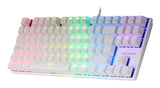Mars Gaming Mk80 Teclado Gaming Mecanico - Compacto Tkl - Iluminacion Rgb - Teclas Doble Inyeccion - Switches Antipolvo