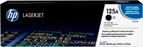 EAN 00808736839174 - HP 125A Black Original LaserJet Toner Cartridge cartucho de tóner 1 pieza(s) imagen 1