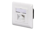 EAN 4016032320227 - Digitus DN-9008-1 toma de corriente 2 x RJ-45 Blanco imagen 1