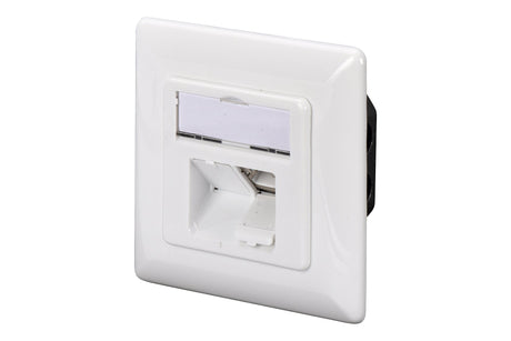 EAN 4016032320227 - Digitus DN-9008-1 toma de corriente 2 x RJ-45 Blanco imagen 1