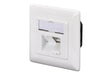 EAN 4016032320227 - Digitus DN-9008-1 toma de corriente 2 x RJ-45 Blanco imagen 1