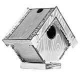 Maqueta 3d Metal Fascinations Bird House Montaje Sin Pegamento Ni Soldadura Maquetas 3d