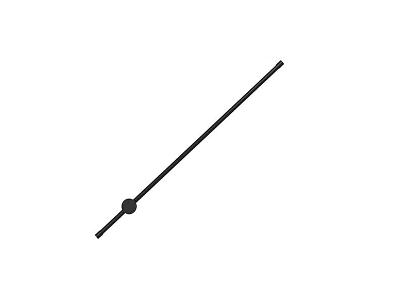 Activejet Led Wall Lamp Aje-Hilton Black Nw