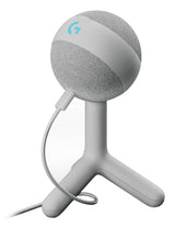 Micrófono Logitech G Yeti Orb,  Condensador Rgb Con Lightsync Para Gaming, Micrófono Usb Para Streaming, Cardioide, Plug And Play Usb Para Pc/Mac - Blanco