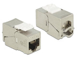 Delock Keystone Rj45 Socket > Lsa Without Tools Cat.6a Compact