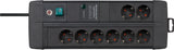 EAN 4007123674855 - Brennenstuhl 1256000678 base múltiple 3 m 8 salidas AC Interior Negro imagen 2