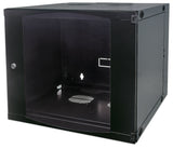Intellinet Network Cabinet, Wall Mount (Double Section Hinged Swing Out), 9u, Usable Depth 235mm/Width 465mm, Negro, Flatpack, Max 30kg, Swings Out For Access To Back Of Cabinet When Installed On Wall, 19", Parts For Wall Install (Eg