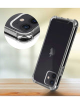 Akashi Funda Silicona Transparente Con Cuerda Antishock Colgante Apple Iphone 12/12 Pro