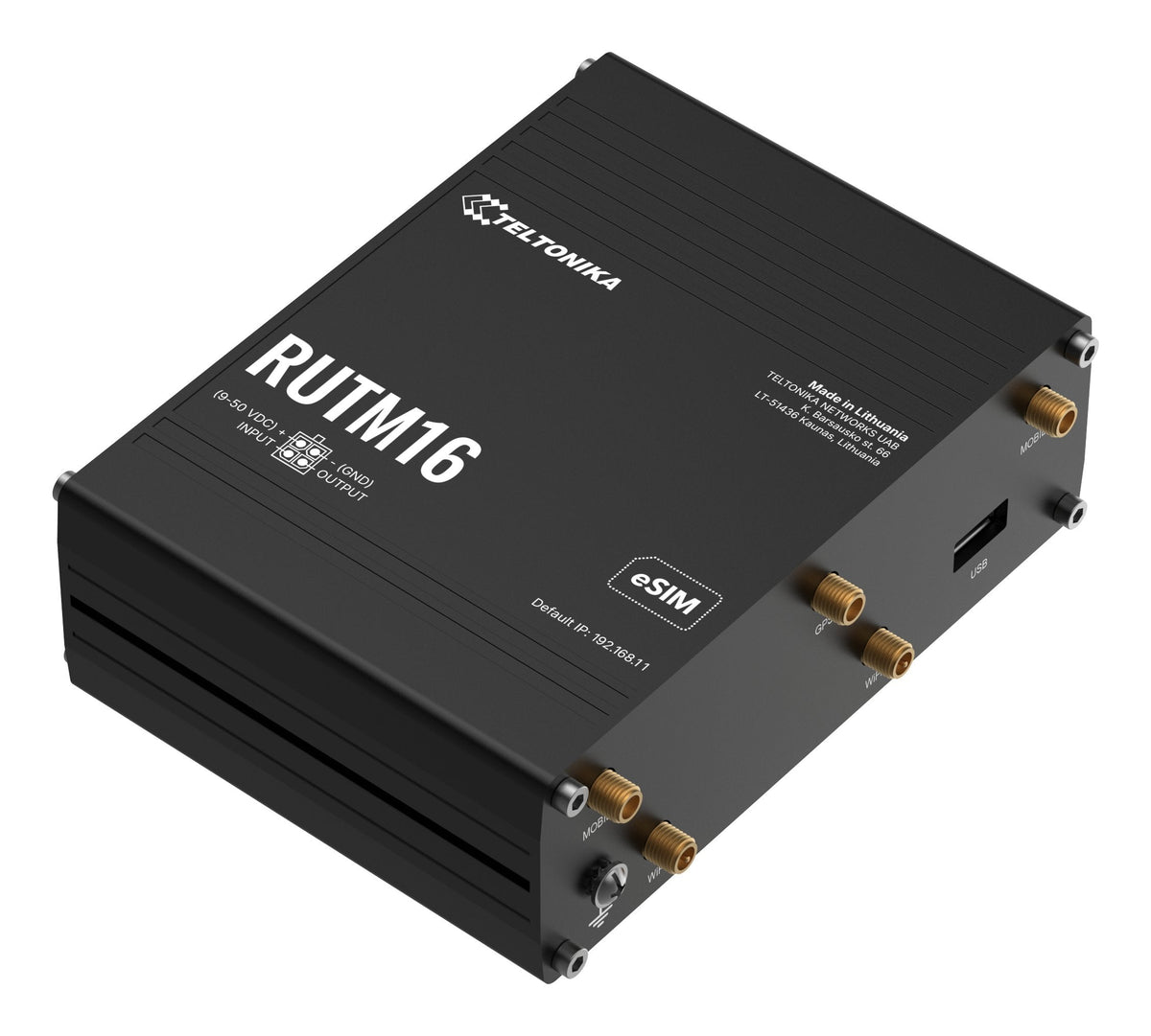 Teltonika · Router · Rutm16 · Lte Global Router Cat6