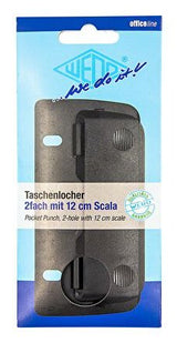Wedo 67 801 Perforador De Papel Negro