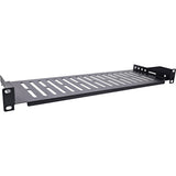 Inline® 19" Shelf, 150mm, 10kg, 1u, Ral 9005 Negro