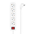 EAN 8436574707700 - AISENS A154-0651 base múltiple 1,4 m 5 salidas AC Interior imagen 1