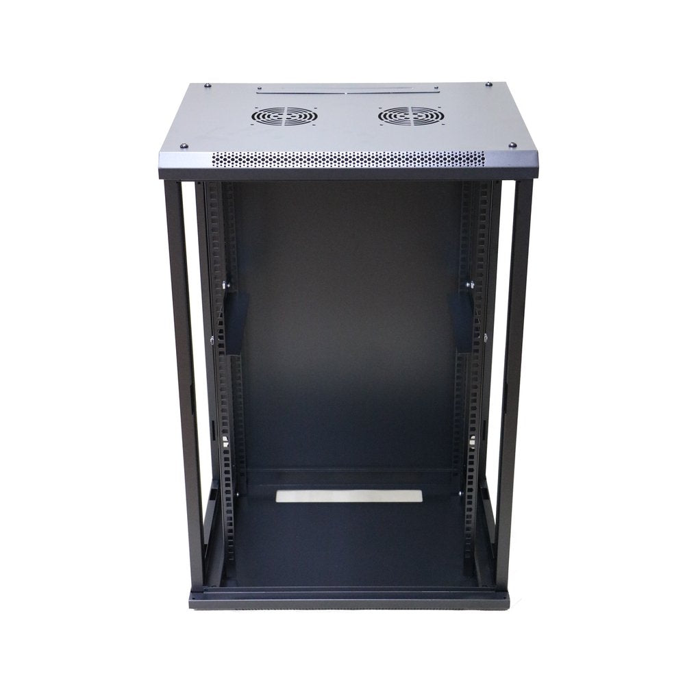 EAN 5903148916880 - Extralink 18U 600X600 WALL-MOUNTED RACKMOUNT CABINET BLACK Bastidor de pared imagen 2