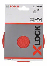 Placa Trasera Bosch X-Lock Con Cierre De Velcro, Ø 125 Mm, Placa Lijadora  2608601722