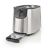 EAN 5412810336272 - Nedis KABT300EAL tostadora 7 2 rebanada(s) 1000 W Aluminio, Negro imagen 8