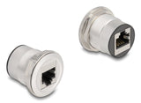 Rj45 Einbaubuchse Kupplung Cat.6 Stp Aluminium