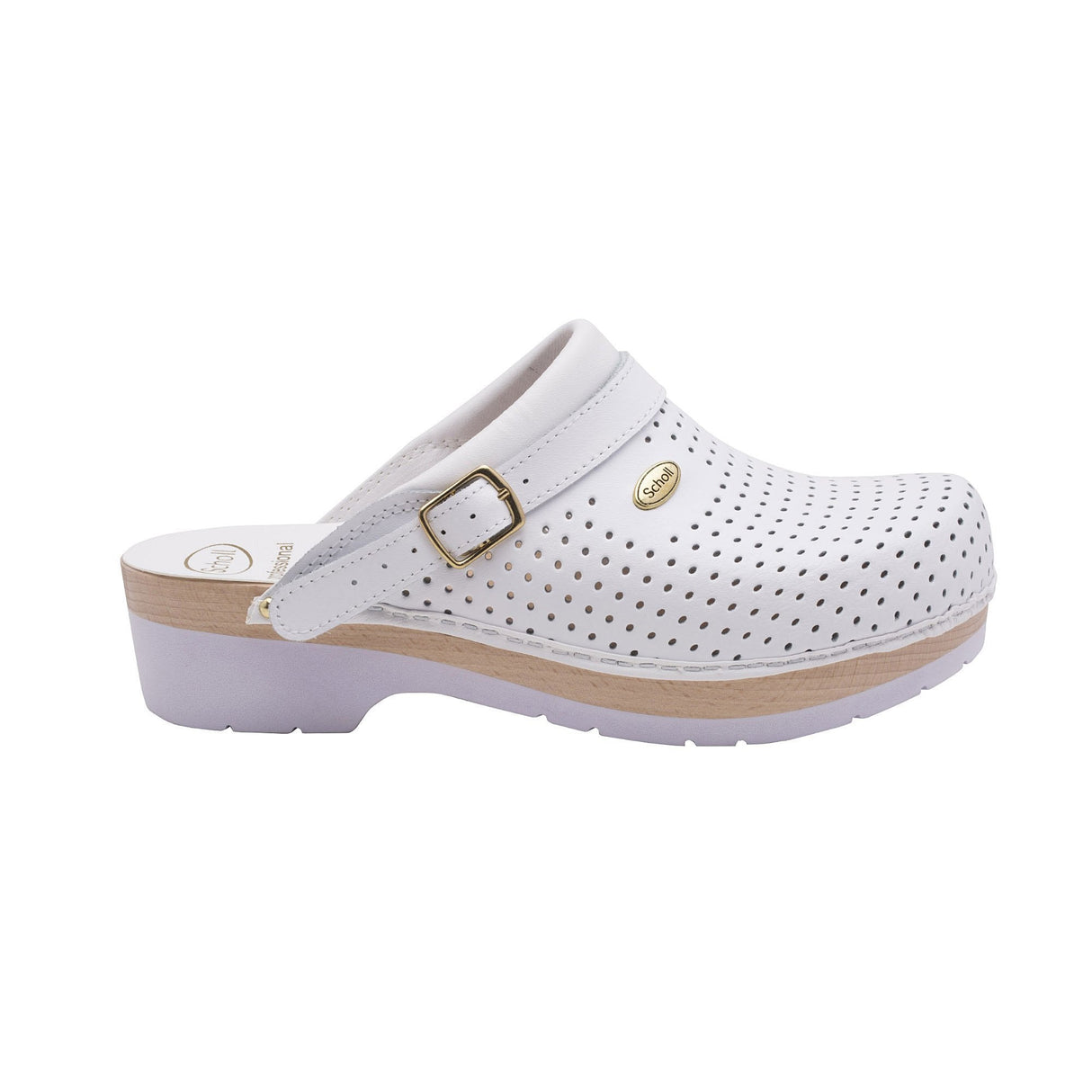 EAN 5038483294123 - Scholl Clog supercomfort Zapatilla cerrada Femenino Blanco imagen 3
