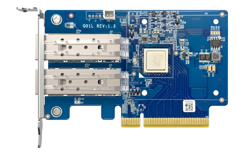 Qnap Qxg-10g2sf-Nxe Módulo De Expansión Pcie 3.0 X8 Perfil Bajo Gigabit Ethernet / 10 Gigabit Sfp+ X 2