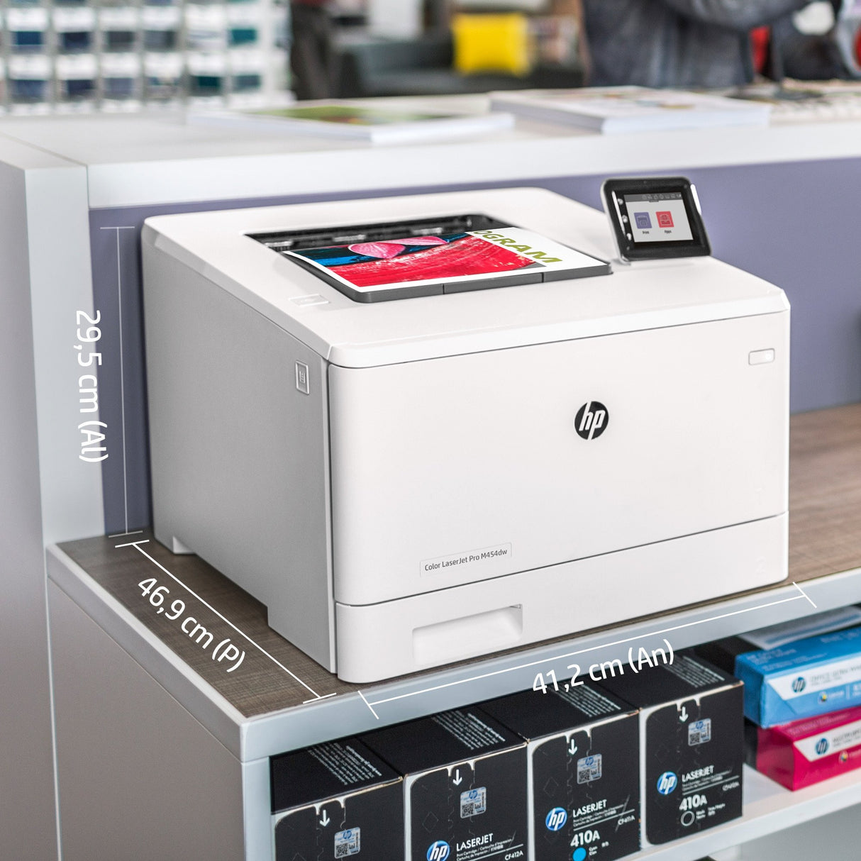 EAN 192545638555 - HP Color LaserJet Pro M454dw Laser A4 600 x 600 DPI 27 ppm Wifi imagen 18