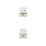 EAN 8433281008991 - Nanocable 10.20.1800-W cable de red 0,5 m Cat6a U/UTP (UTP) imagen 3